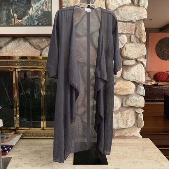 Gray Lularoe Shirley - Picture 4 of 4